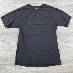 Rhone Reign T Shirt Mens Small Navy Blue Compression Workout Train Moisture Wick